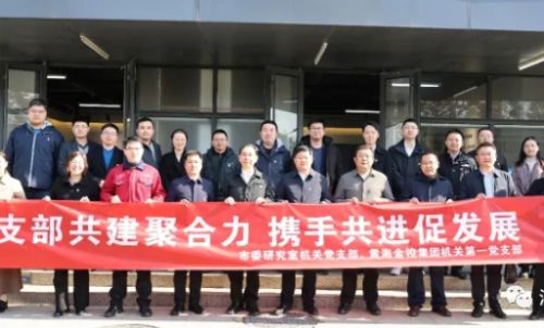 盐城市委研究室机关党支部、黄海金控集团机关第一党支部调研泓顺硅基